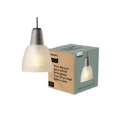 Philips 3D printed hanglamp Industrial three wit Ø20 cm 