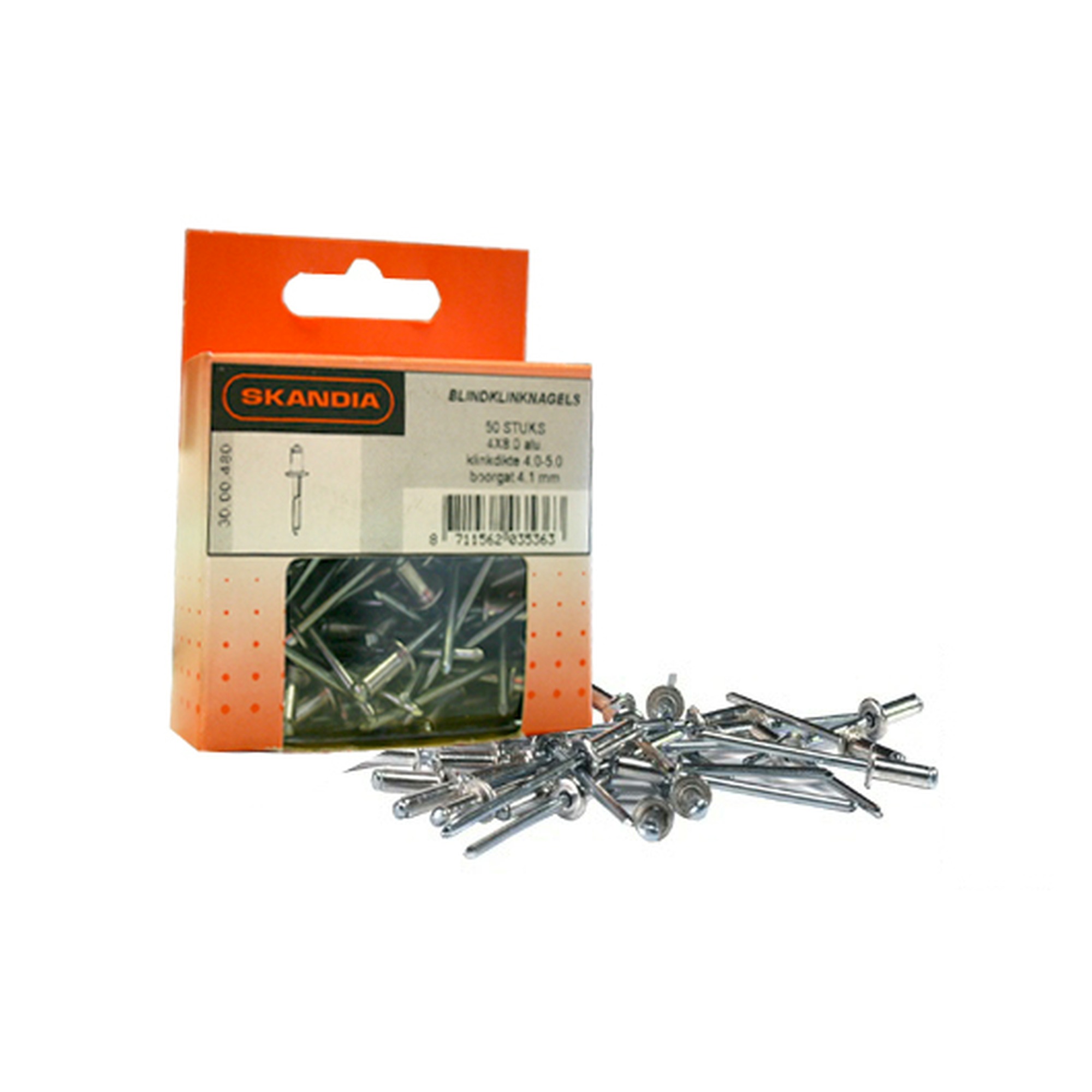 Skandia Blindklinknagels 3X12 Mm 50 Stuks skandia kopen in de aanbieding