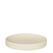 Decoratie bord beige - h4xd28cm