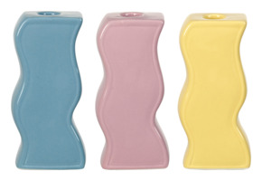 Kandelaar keramiek 16 cm per stuk