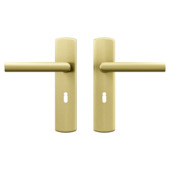 AXA deurkrukset Curve Milan goud blindschild klaviersleutel