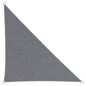 Handson schaduwdoek HDPE driehoek antraciet 300x300 cm