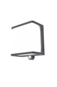 Lutec solar buitenlamp Doblo met dag/nacht en bewegingssensor 