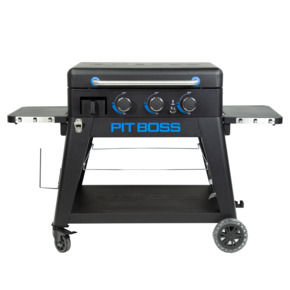 Pit Boss Ultimate 3-Pits gas BBQ metaal zwart 34 x 60 cm