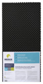 Redux geluidsabsorberende plaat zwart 100 x 50 cm 30 mm 2 stuks