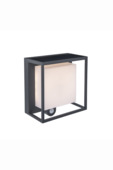 Lutec solar buitenlamp Curtis met bewegingssensor 3000K