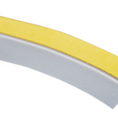 Handson tochtstrip zelfklevend soft PVC transparant 100 cm