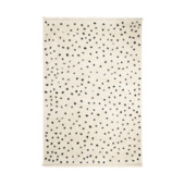 Karwei Varamin Vloerkleed Zwart/Wit stip 35 mm 200x290 cm aanbieding