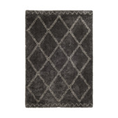 Karwei Varamin Vloerkleed Donker Donkergrijs/Crme 35 mm 160x230 cm aanbieding