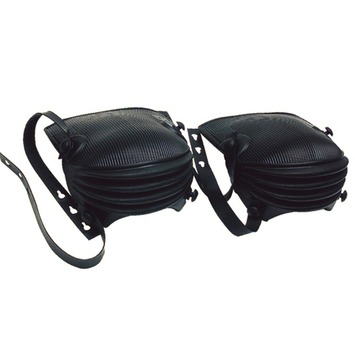 Kniebeschermer harmonica lang 4 vouw 1 paar