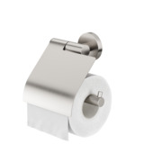 Tiger Boston toiletrolhouder met klep rvs