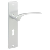 KARWEI deurkrukset Pedro langschild sleutel 56mm aluminium