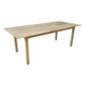 KARWEI eettafel Finn light teak look hout 95x215 cm