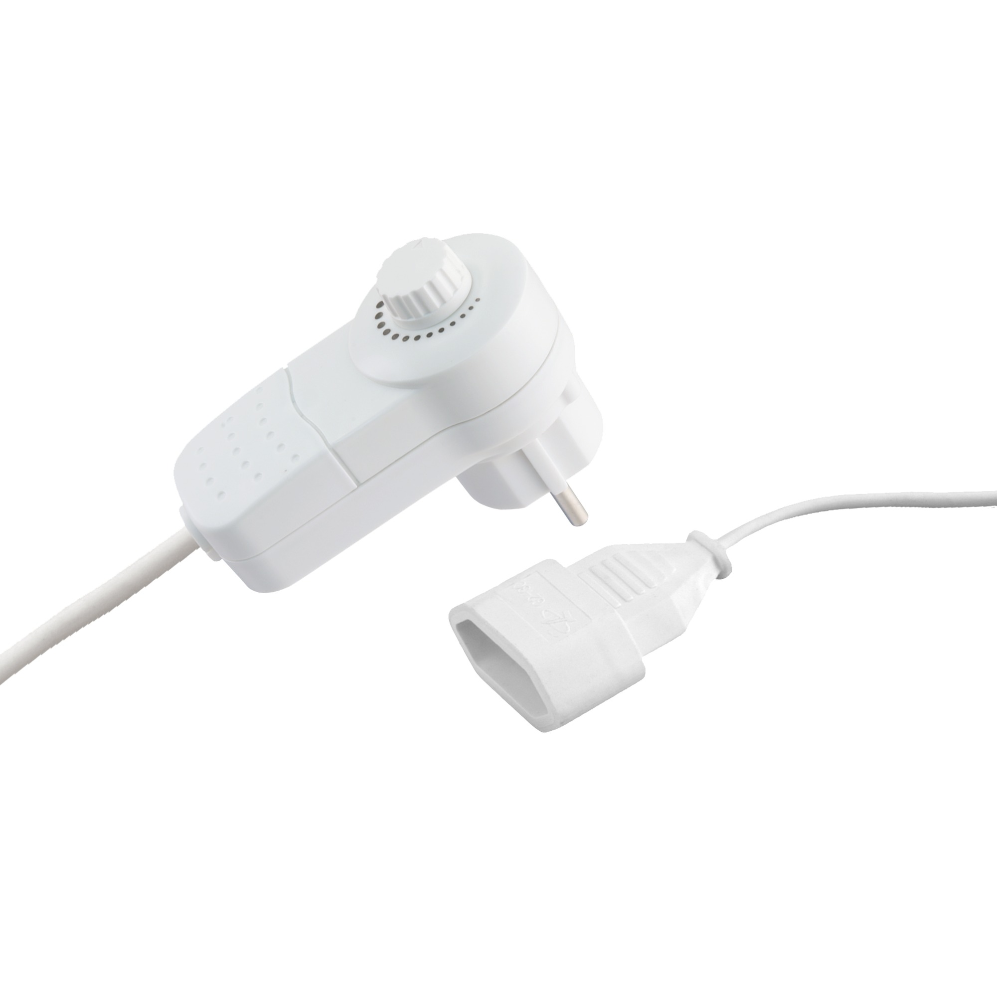 Exin Verlengsnoer Met Dimmer Wit 2 exin kopen in de aanbieding