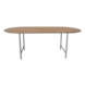 Karwei Eettafel Olivia Light Teak Look Metaal