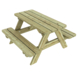 Outdoor Life Products picknicktafel Liv vurenhout 93,5x90 cm