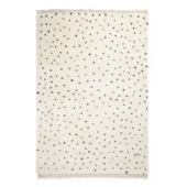 Karwei Varamin Vloerkleed Zwart/Wit stip 35 mm 160x230 cm aanbieding