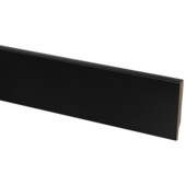 Muurplint blok zwart 1,2 x 7,9