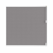 vtwonen dubbel plisségordijn verduisterend gewoon raam 18071 warmgrijs