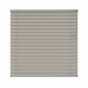KARWEI enkel plisségordijn lichtdoorlatend draaikiepraam 20074 taupe