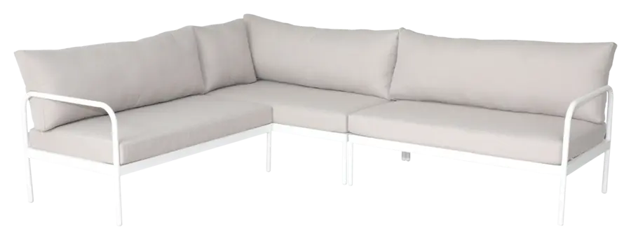 KARWEI loungeset Marie wit metaal