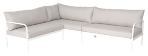 KARWEI loungeset Marie wit metaal