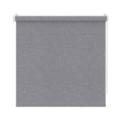 vtwonen rolgordijn lichtdoorlatend draaikiepraam 18020 licht grijs structuur