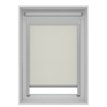 KARWEI rolgordijn dakraam 28128 zand parelmoer lichtdoorlatend op maat