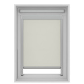 KARWEI rolgordijn dakraam 28128 zand parelmoer lichtdoorlatend op maat