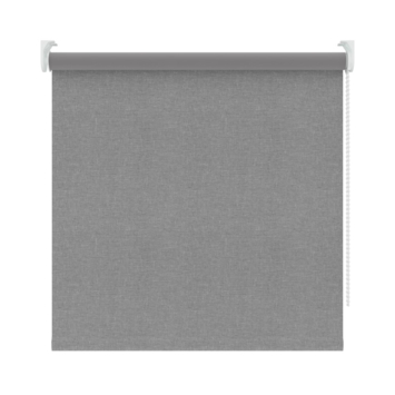 vtwonen rolgordijn verduisterend gewoon raam 18006 grijs slub