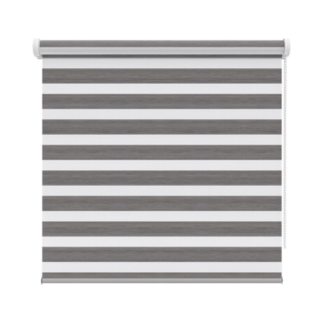 KARWEI duo rolgordijn verduisterend gewoon raam 21077 antraciet structuur