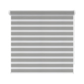 KARWEI duo rolgordijn lichtdoorlatend draaikiepraam 21086 grijs