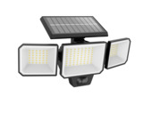 Philips solar breedstraler Nysil 9 W zwart met bewegingssensor