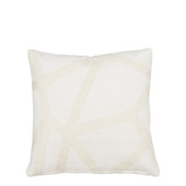 Sierkussen streep off white - l45xb45xh10cm