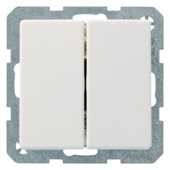 Berker Q.1 wissel-wisselschakelaar wit