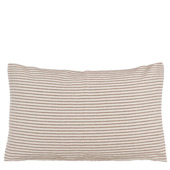 Sierkussen streep d.bruin - l80xb50xh10cm