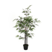 Kunstplant bamboe in pot 120 x 75 cm