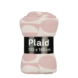 Plaid cirkel l.roze - l180xb130cm