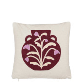 Sierkussen vaas paars - l45xb45xh10cm