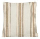 Sierkussen streep beige - l45xb45xh10cm