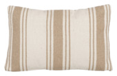 Sierkussen streep beige - l55xb35xh10cm