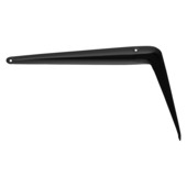 Handson plankdrager gelakt zwart 100x125 mm