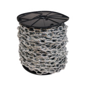 Ledent ketting korte schakel a60 verzinkt 6 mm per meter