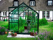 Tuinkas Royal Well Popular 106 groen gecoat met 3mm tuindersglas