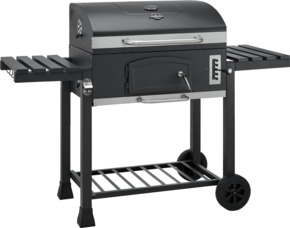 American BBQ Jaxon XL houtskool BBQ metaal zwart 70 x 46 cm
