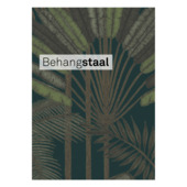 Behangstaal vliesbehang Tropic blauw (dessin 118132)