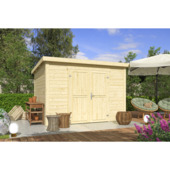 Tuinhuis Lotta vurenhout onbehandeld 300 x 250 cm