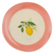 Dinerbord fruit roze - h2,5xd26 cm