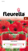 Fleurella zaden klaproos rood
