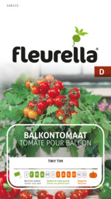 Fleurella zaden balkon tomaat Tiny Tim